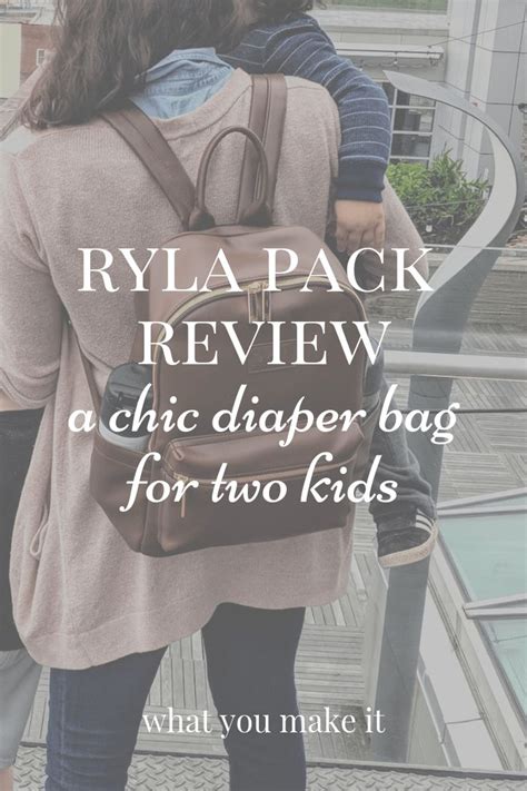 ryla diaper bag dupe|ryla pack review: a chic diaper bag for two kids .